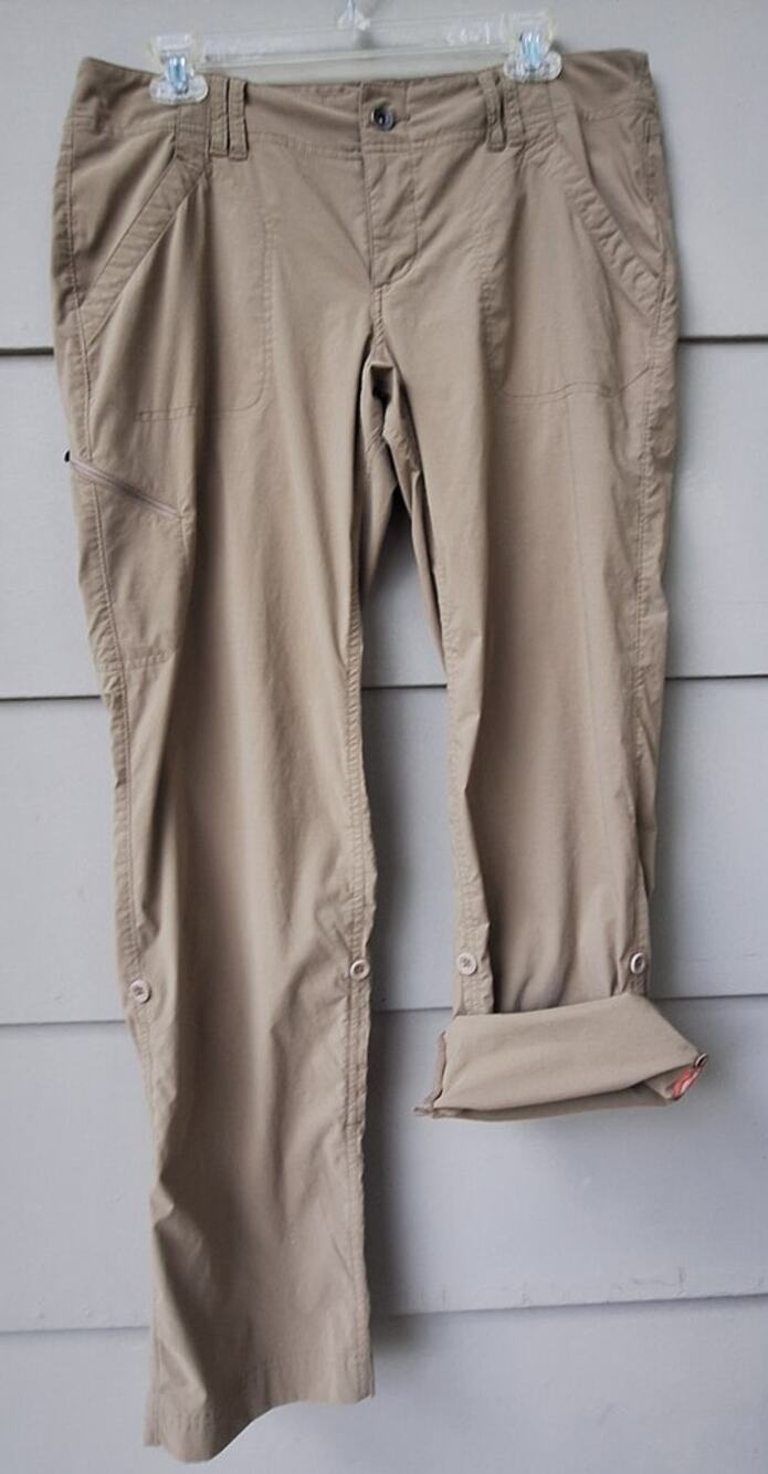 Marmot Women's Nylon Stretch Convertible Hiking Pants Utility Outdoor Camping 10